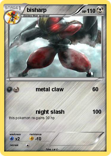 Pokemon bisharp