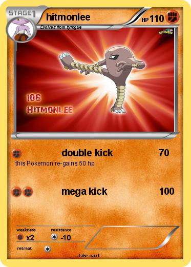 Pokemon hitmonlee