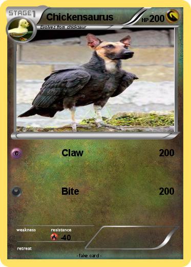 Pokemon Chickensaurus
