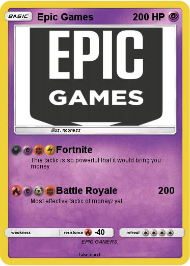 Pokemon Epic Games