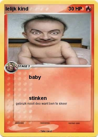 Pokemon lelijk kind