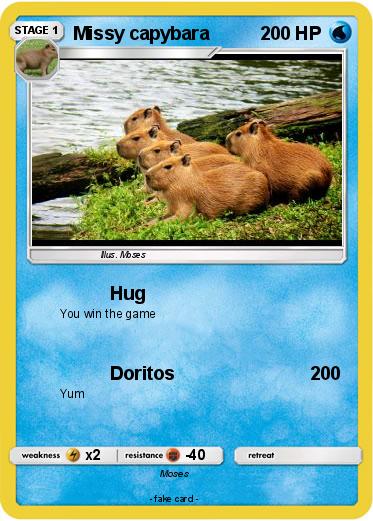 Pokemon Missy capybara