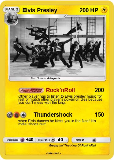 Pokemon Elvis Presley