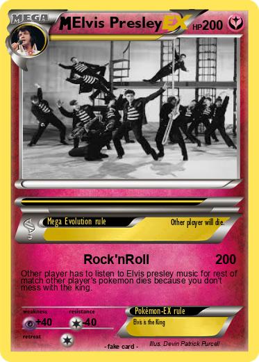 Pokemon Elvis Presley