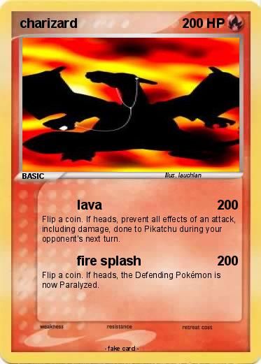 Pokemon charizard