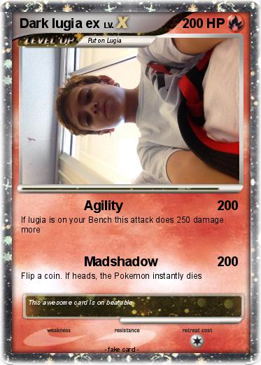 Pokemon Dark lugia ex