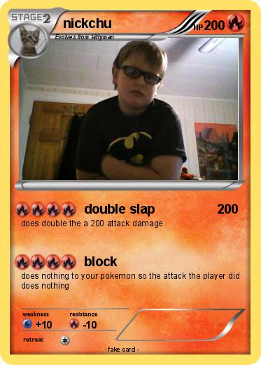 Pokemon nickchu