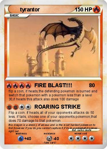 Pokemon tyrantor