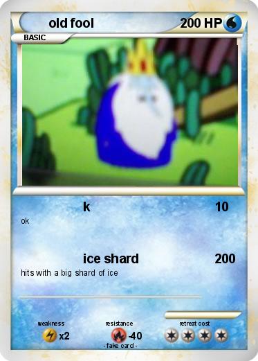 Pokemon old fool
