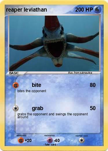 Pokemon reaper leviathan