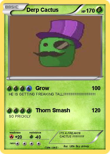 Pokemon Derp Cactus