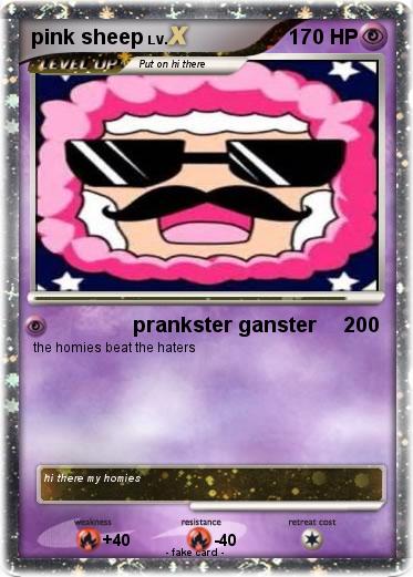 Pokemon pink sheep