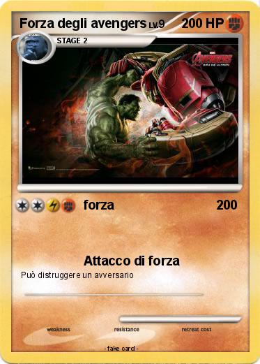 Pokemon Forza degli avengers