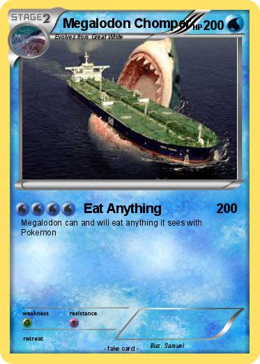 Pokemon Megalodon Chomper