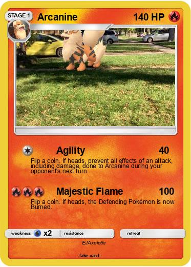 Pokemon Arcanine