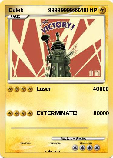 Pokemon Dalek                9999999999