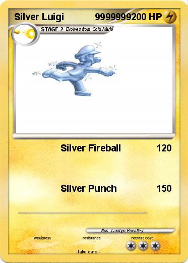 Pokemon Silver Luigi            9999999