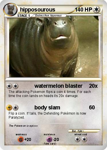 Pokemon hipposourous