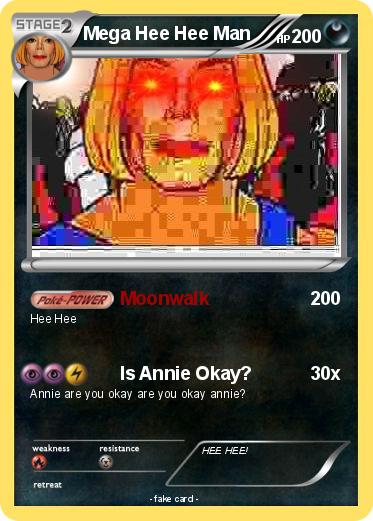Pokemon Mega Hee Hee Man