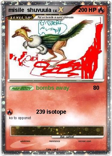 Pokemon misile  shuvuuia