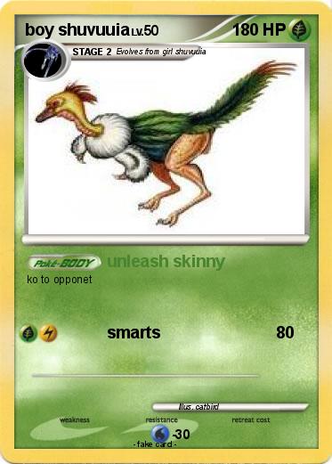 Pokemon boy shuvuuia