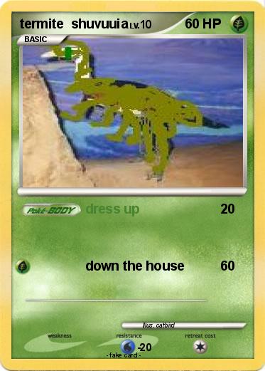 Pokemon termite  shuvuuia