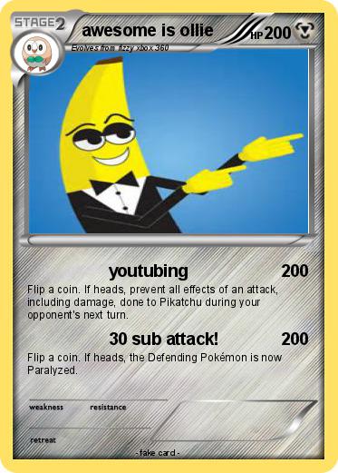 Pokemon awesome is ollie