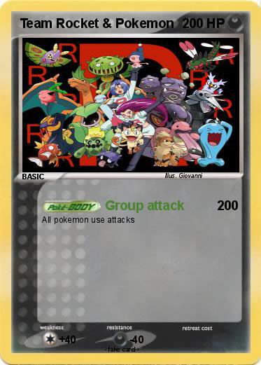 Pokemon Team Rocket & Pokemon
