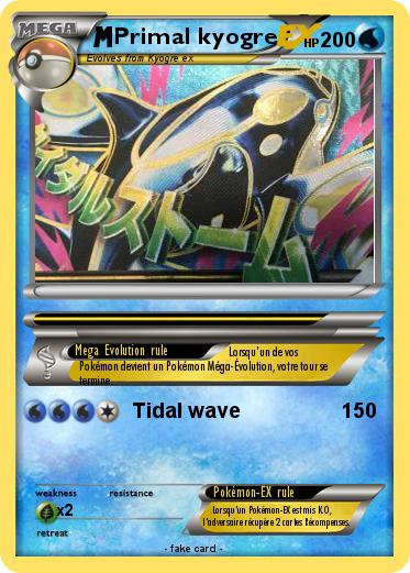 Pokemon Primal kyogre