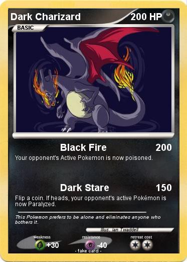 Pokemon Dark Charizard