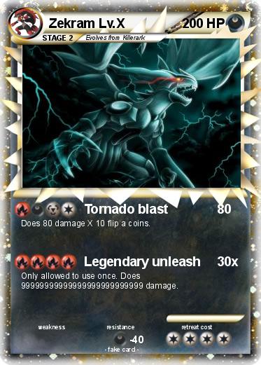 Pokemon Zekram Lv.X