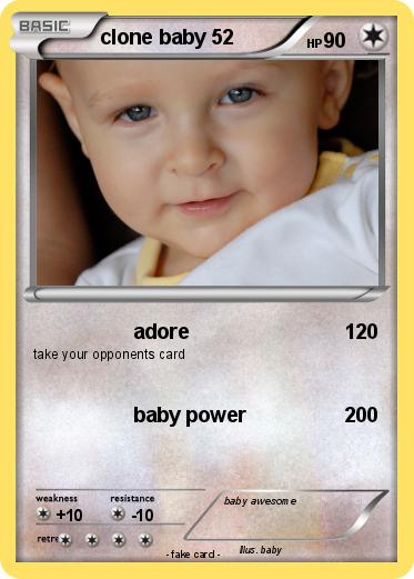 Pokemon clone baby 52