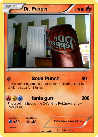 Pokemon Dr. Pepper