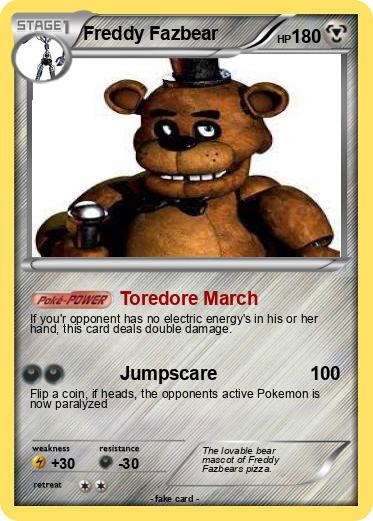 Pokemon Freddy Fazbear