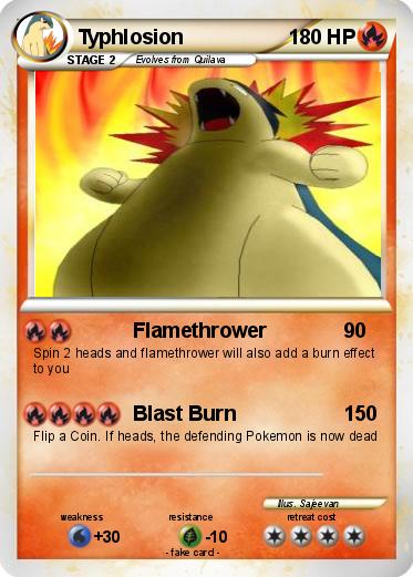 Pokemon Typhlosion