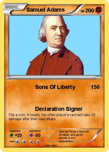 Pokemon Samuel Adams