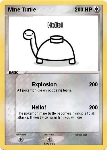 Pokemon Mine Turtle