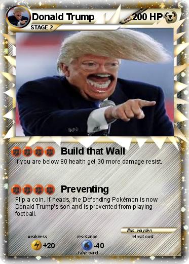 Pokemon Donald Trump