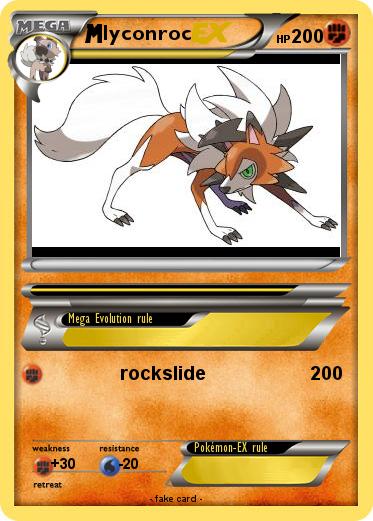 Pokemon lyconroc