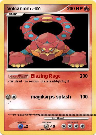 Pokemon Volcanion