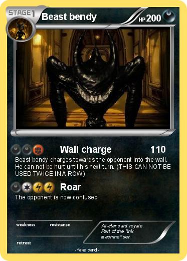 Pokemon Beast bendy