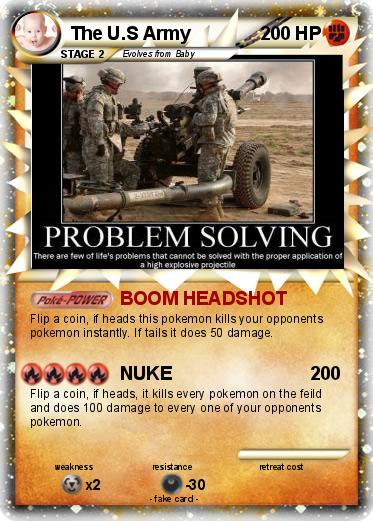 Pokemon The U.S Army