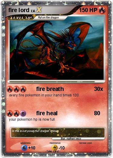 Pokemon fire lord
