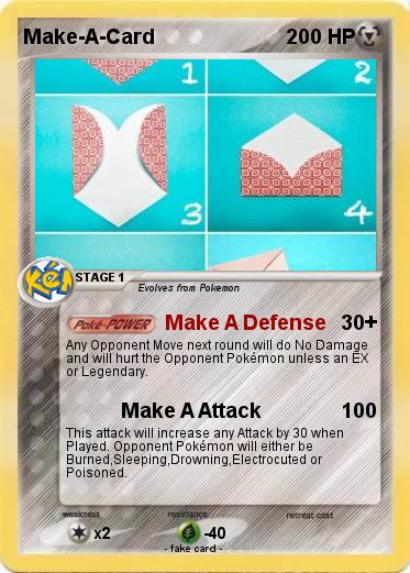 Pokemon Make-A-Card