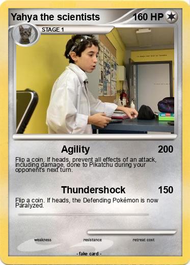 Pokemon Yahya the scientists