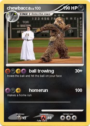Pokemon chewbacca