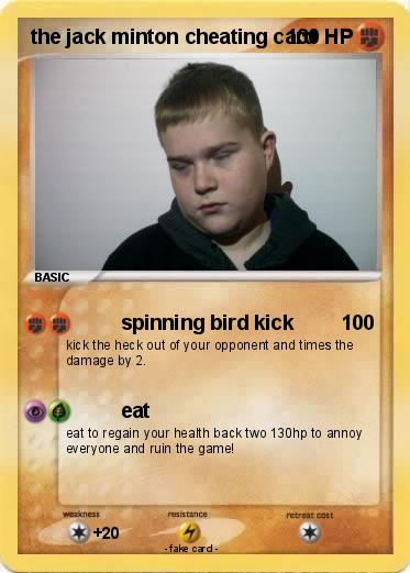Pokemon the jack minton cheating card
