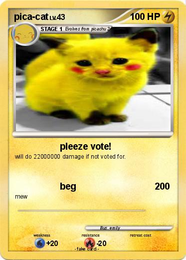 Pokemon pica-cat