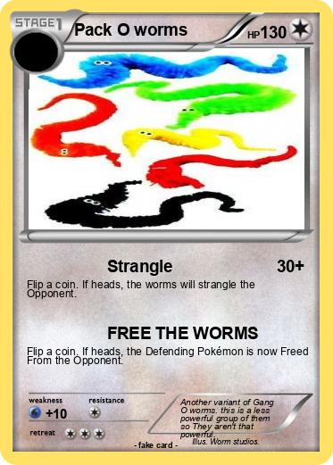 Pokemon Pack O worms
