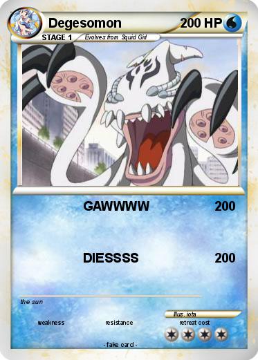 Pokemon Degesomon
